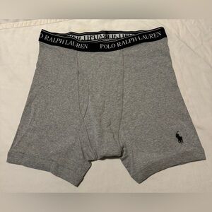 Two Pairs Knit Classic Fit Cotton Boxers Polo Ralph Lauren Size Large